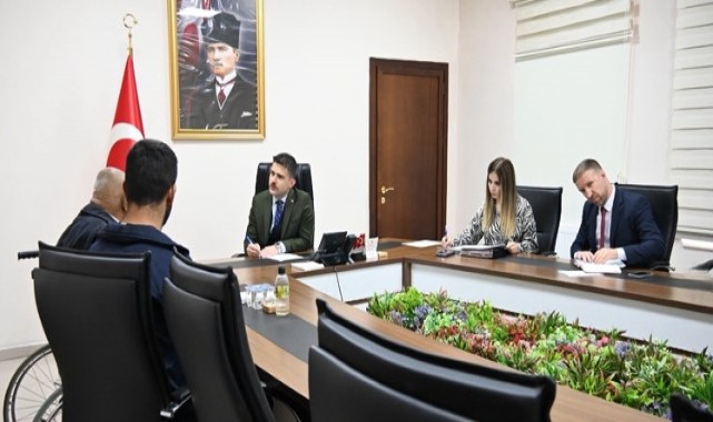Kaymakam, vatandaşın derdine kulak verdi