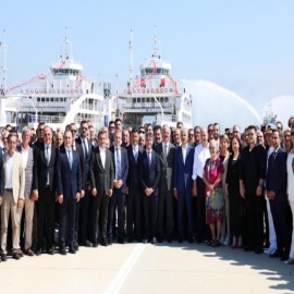 Yeni Gelibolu Feribot İskelesi hizmete açıldı