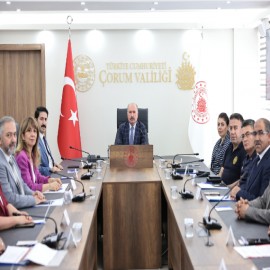 Çorum'da bağımlılıkla mücadelede kurumlar bir araya geldi