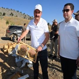 Helkıs Dağı'nın altın değeri kovandan çıktı