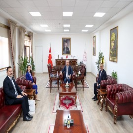 Göç İdaresi Başkanlığı heyetinden Muş Valisi Avni Çakır’a ziyaret