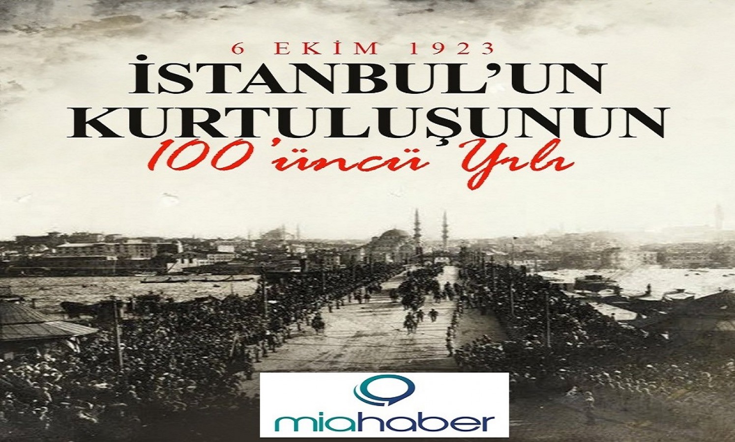 İstanbul’un kurtuluş günü kutlu olsun!;
