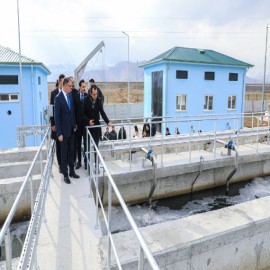 Van Gölü'nü koruyacak tesis devreye girdi