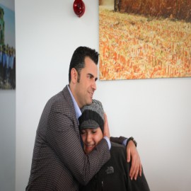 Yetim çocukları ağırladı
