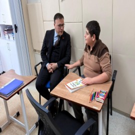 "Öğrencilerimizim kalplerindeki sevgi hepimize ilham verdi"