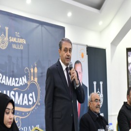 "Urfa birlik, beraberliğiyle ve hoşgörüsüyle örnek olsun"