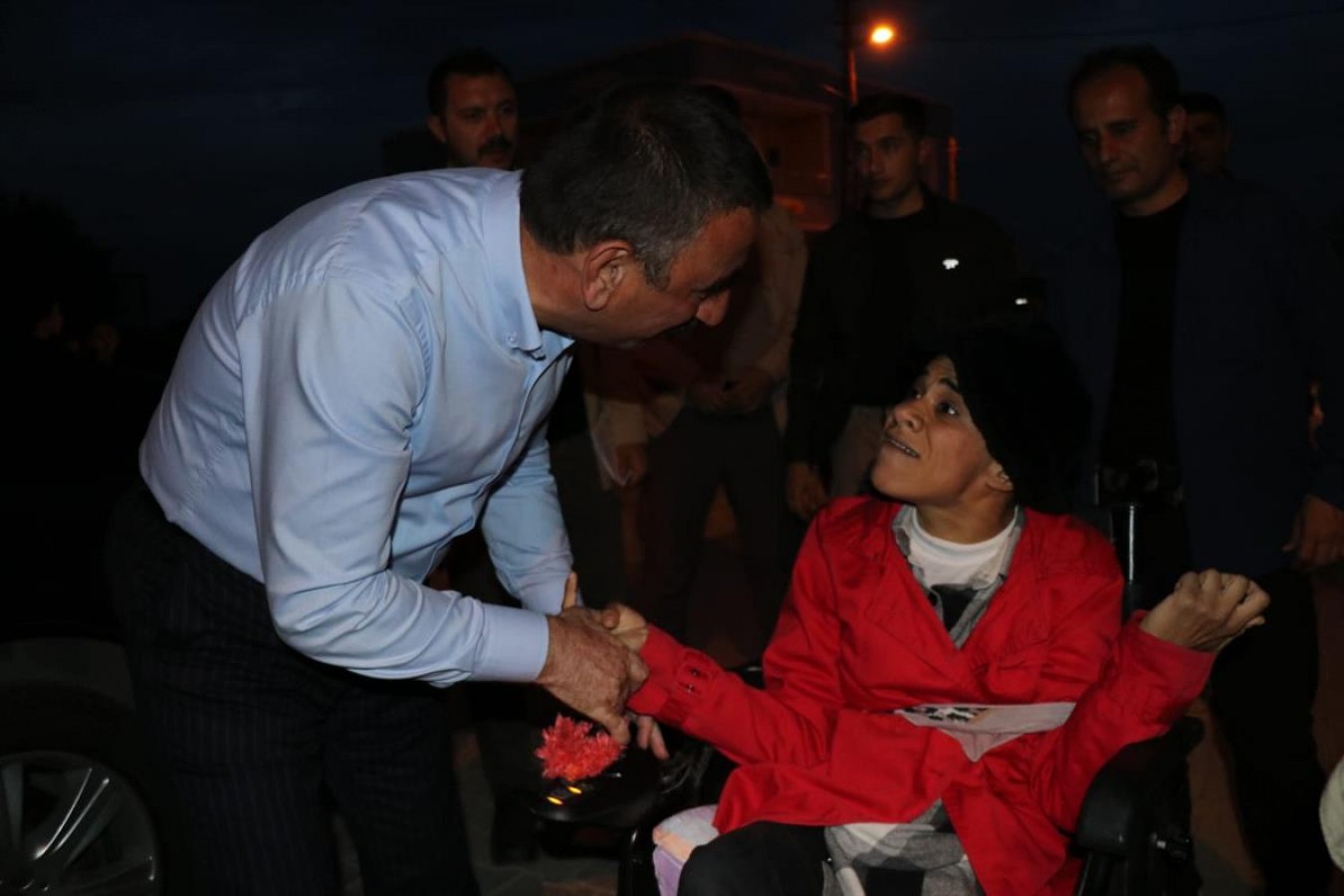 Özel birey Mumine’nin yol isteğini yerine getirdi