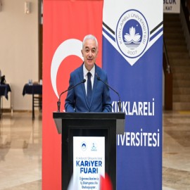 “Türkiye’nin geleceği nitelikli gençlerle şekillenecek”