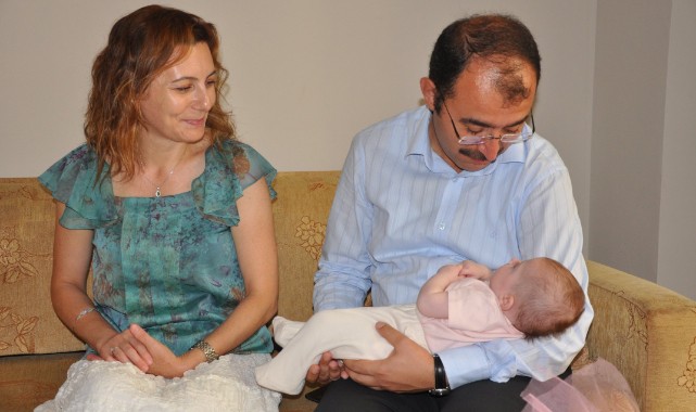 Kaymakamdan ‘hoş geldin bebek’ ziyareti