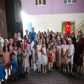 “Kur’an-ı Kerim’in nuruyla gönüllerinizi aydınlattınız”