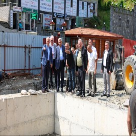 Rize’de yol çalışmasında çıkan 200 yıllık tarihi köprü müze alana dönüştürülüyor
