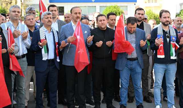 Isparta Valisi Abdullah Erin’den Soykırıma İsyan: Filistin’e Destek Yürüyüşüne Katıldı