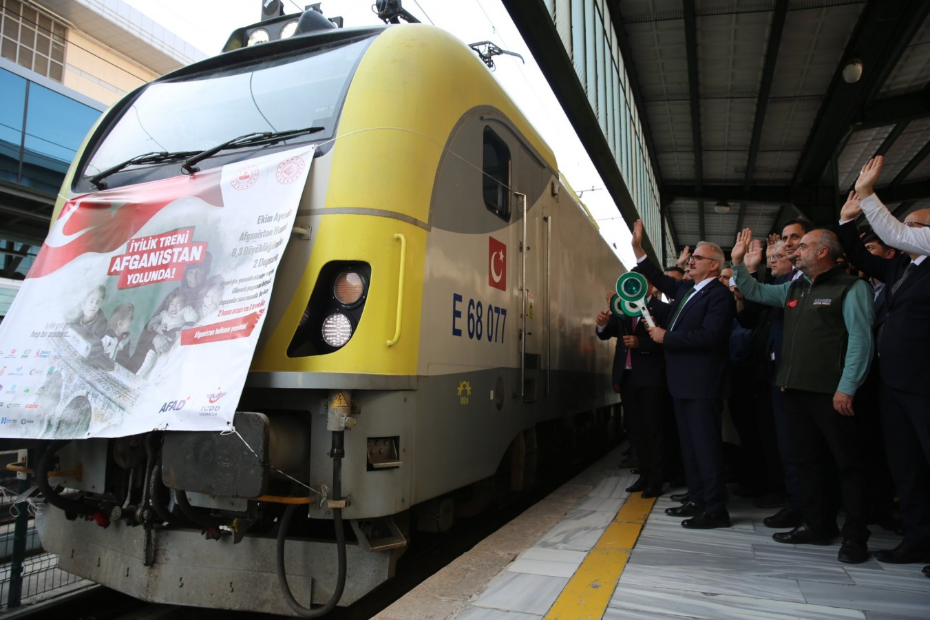 AFAD, Afganistan’a 19. İyilik Treni’ni uğurladı