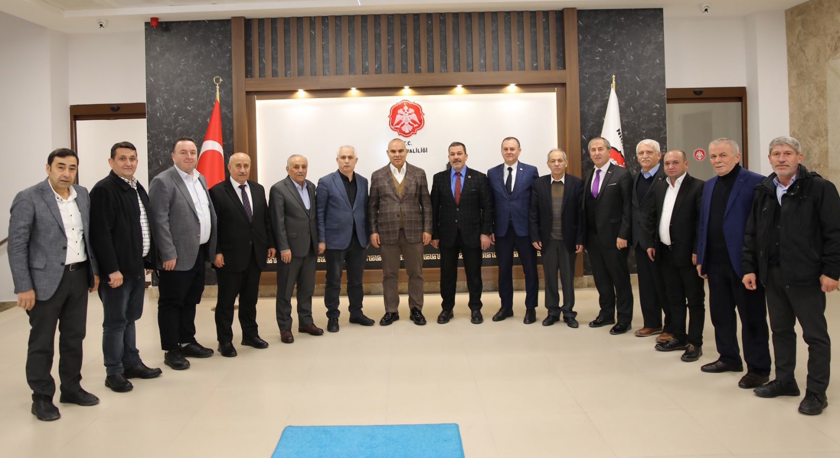 Kağıthane muhtarlarından Vali Koç’a vefa;