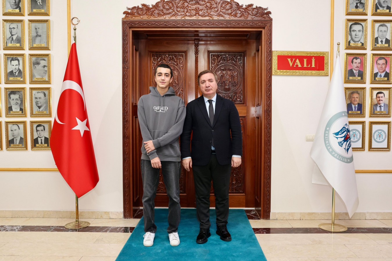 Sağlığına kavuşan Ulaş'tan, Vali Aydoğdu’ya teşekkür;