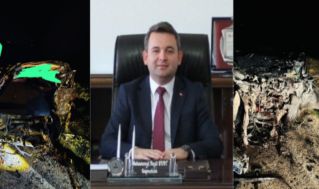 ESKİŞEHİR GÜNYÜZÜ KAYMAKAMI KURT KAZA GEÇİRDİ! 1 ÖLÜ, 2 YARALI