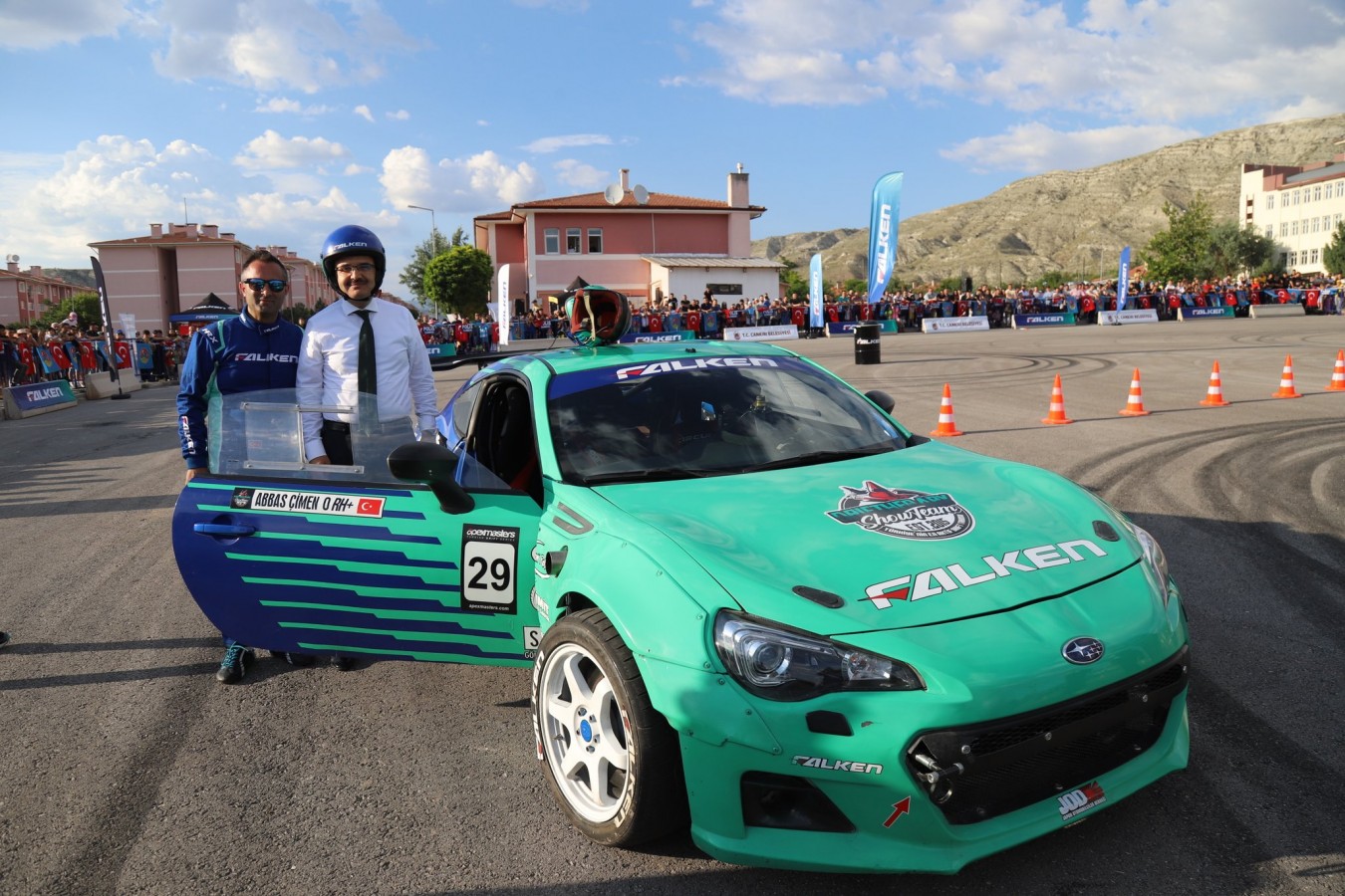 Çankırı Valisi drift yaptı!;
