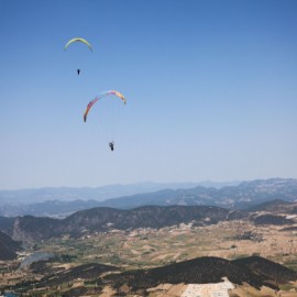 Yamaç paraşütü için hazırlıklar başladı