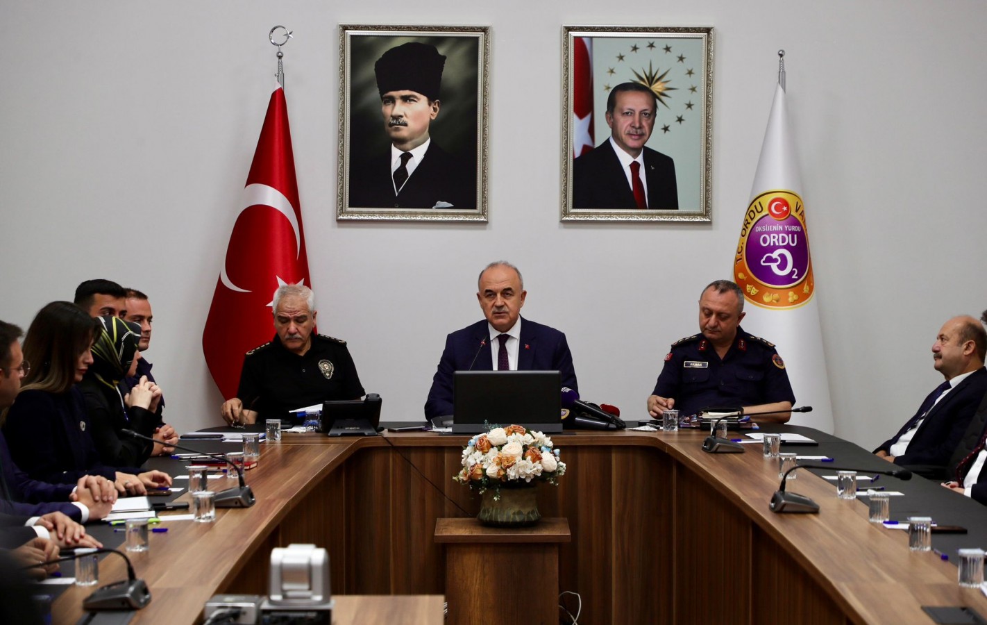 "Ordu'nun huzuru için canla başla çalışıyoruz";