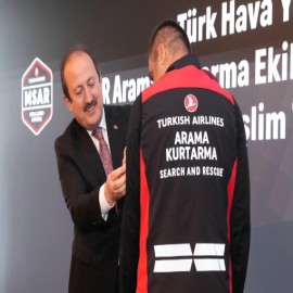 THY’nin 72 kişilik arama kurtarma ekibi, AFAD ailesine katıldı