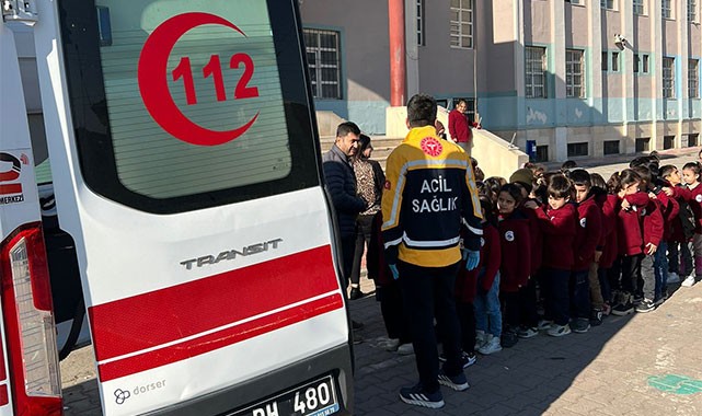 Batmanlı öğrencilere acil durum dersi!