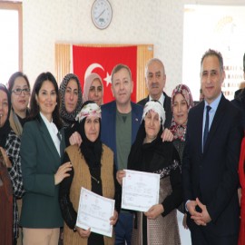 Kadın çiftçilere destek