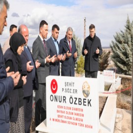 "Şehitlerimizin emanetlerine sahip çıkılacak"