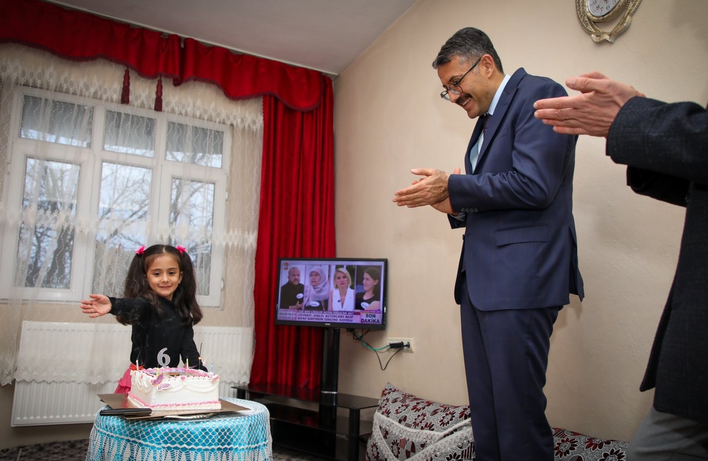 Dilay’ın 6. yaş mutluluğuna ortak oldu;