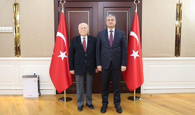 Hayırsever iş insanı Dizdar'dan Vali Yavuz'a ziyaret: ''Eğitime yapılan her katkı çok kıymetli''