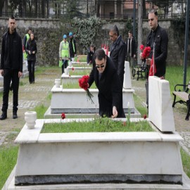 Şehitler, rahmet ve minnetle anıldı