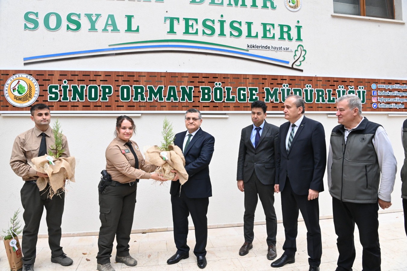 Sinop'ta 100 bin fidan toprakla buluşacak;