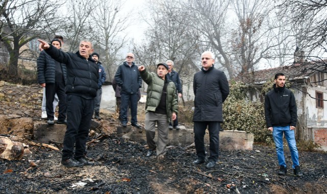 Köyde 21 günde 5 yangın çıktı
