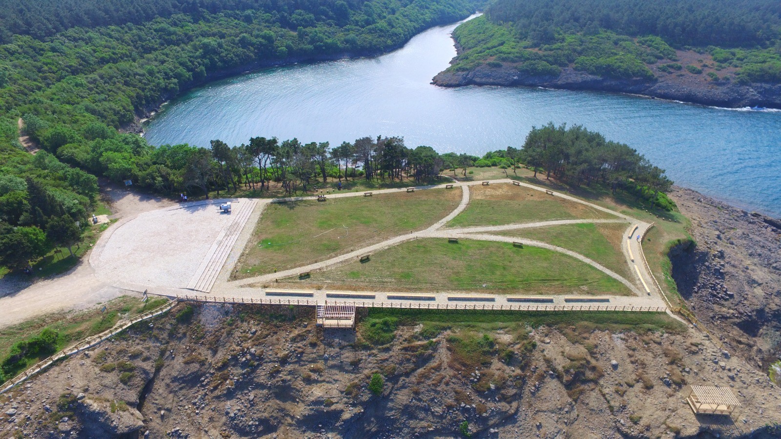 Akliman/Hamsilos'a örnek bir karavan park yapılacak;