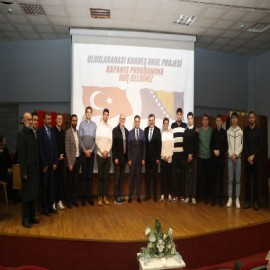 Bosnalı öğrenciler, Sancaktepe'ye geldi