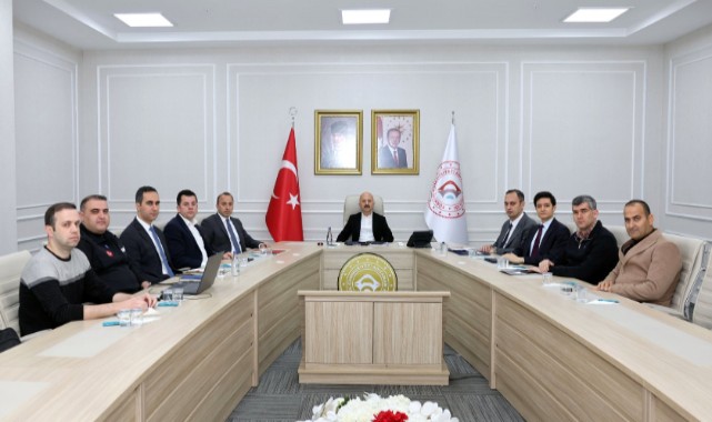 Adıyaman'daki tüm çalışmalar tek tek masaya yatırıldı