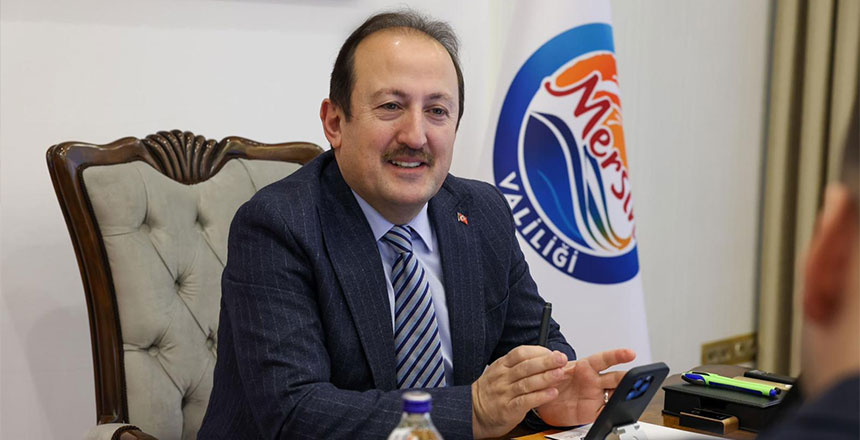Vali Pehlivan, Mersin'e veda etti