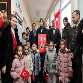 “Şehidimizin kahramanlık hikâyesi öğrencilerimizin yüreklerinde daima yaşayacak”