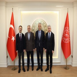 Meslektaşlarından, Vali Makas'a hayırlı olsun ziyareti