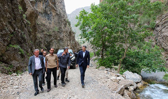 Oledir Yaylası'na ulaşım kolaylaşıyor: ''Vatandaşlarımızın hayatını kolaylaştırmak için çalışmalarımıza devam ediyoruz''