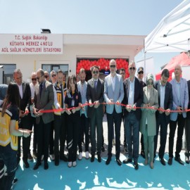 Kütahya 4 Nolu Acil Sağlık İstasyonu açıldı!