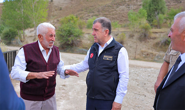 ''Köy yollarımızı modern ve güvenli hale getirmeye devam edeceğiz'';