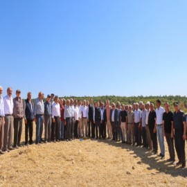"Destek bizden, bereket toprağımızdan, emek çiftçimizden"
