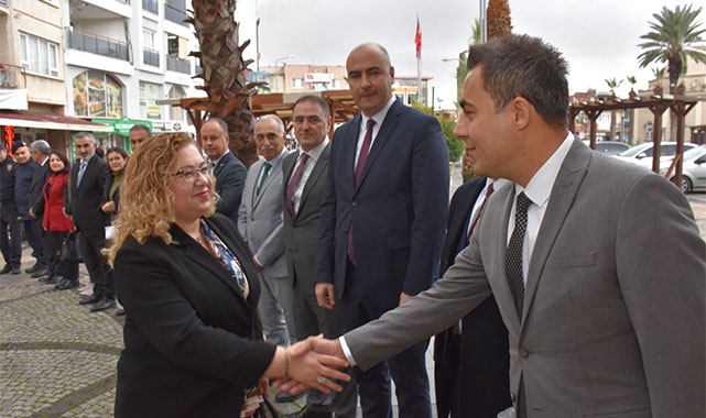 Germencik Kaymakamı Sultan Doğru göreve başladı;