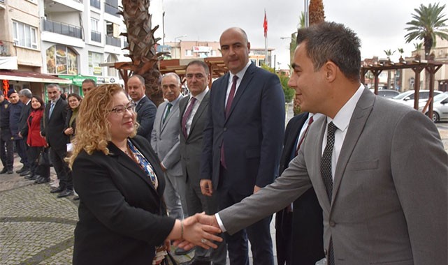 Germencik Kaymakamı Sultan Doğru göreve başladı