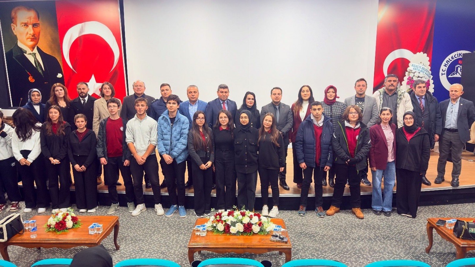 Kalecik'e giden milli halterci, başarı hikâyelerini anlattı;