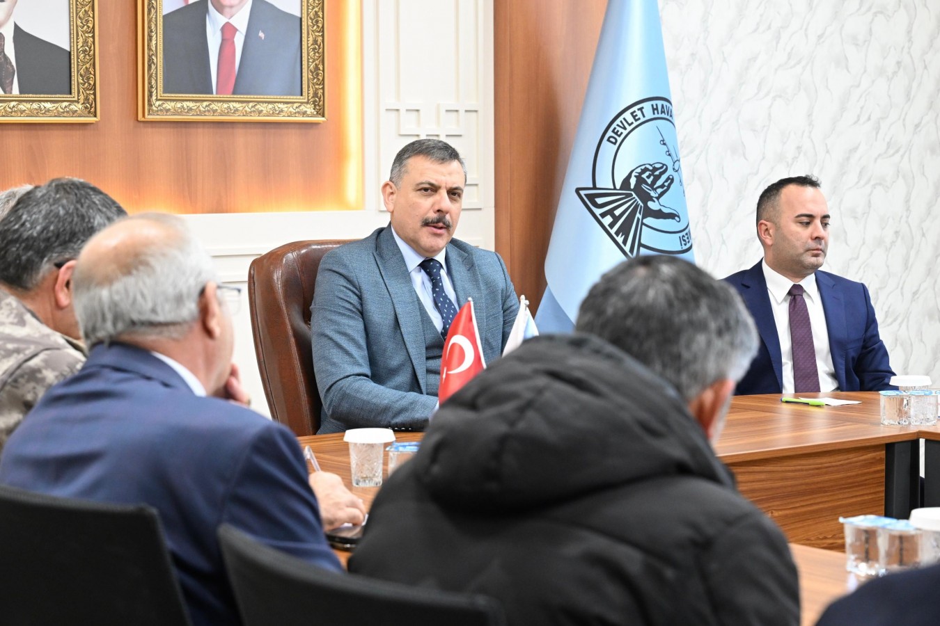 Erzurum Havalimanı, kışa hazır;