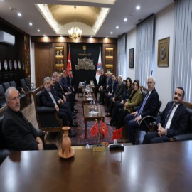 TBMM Komisyonu’ndan, Vali Gökmen Çiçek’e ziyaret