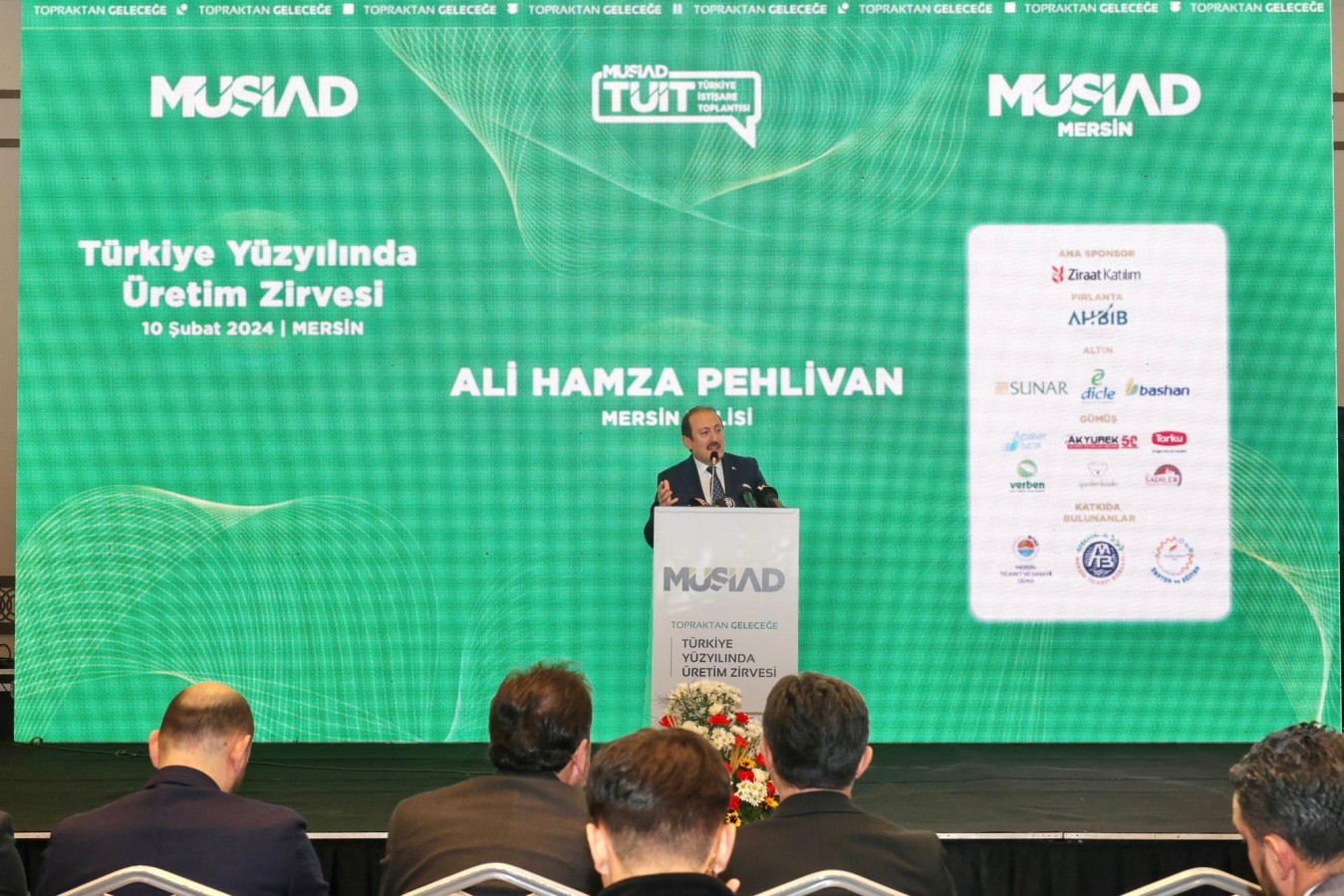 "Mersin, yaş sebze ve meyve üretiminin başkenti"
