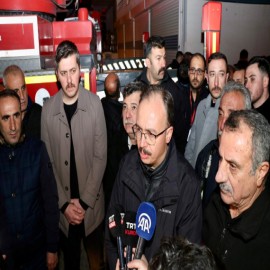 Siirt'te yangın: 20 kişi dumandan etkilendi