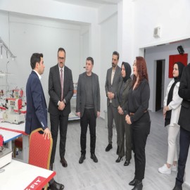 "Üretim atölyeleri, yerel kalkınma açısından büyük değer taşıyor"